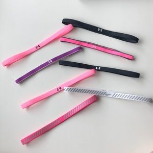 Set of 8 sports headbands